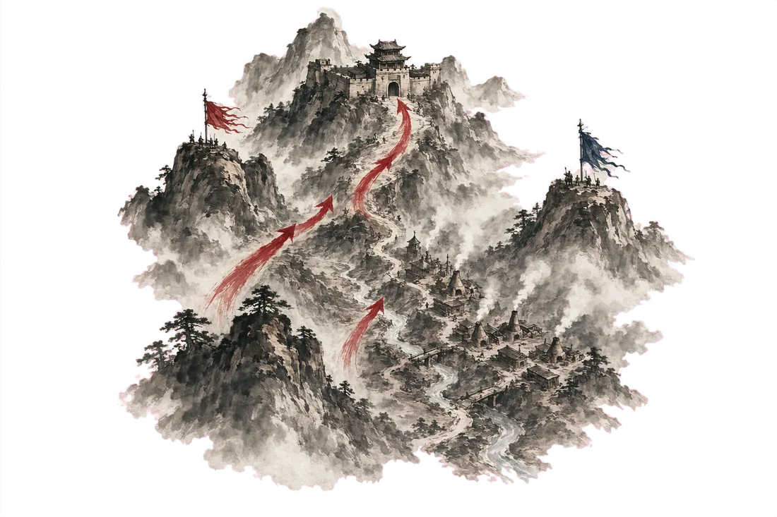 攻山 · 宗門 · 群戦